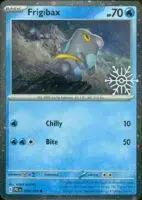 Frigibax [Snowflake Stamp] - Pokemon Paldea Evolved #58