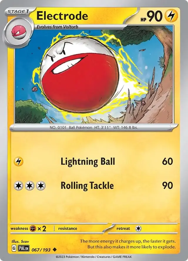 Electrode - Pokemon Paldea Evolved #67