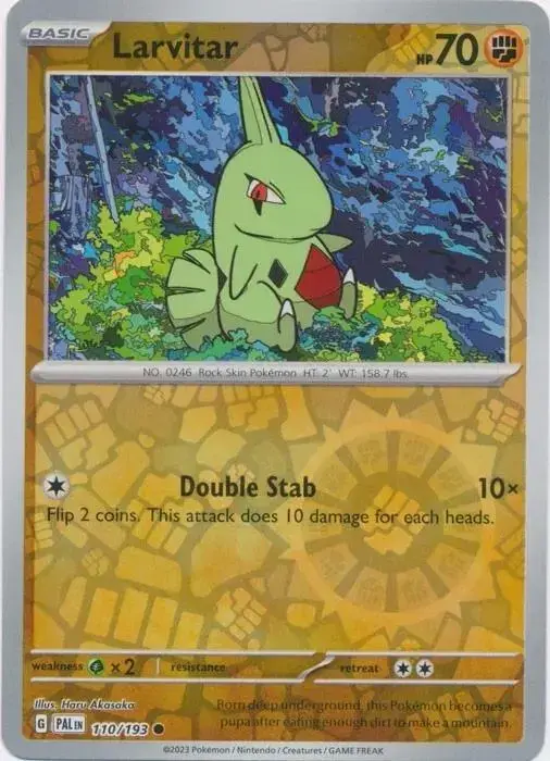 Larvitar [Reverse Holo]