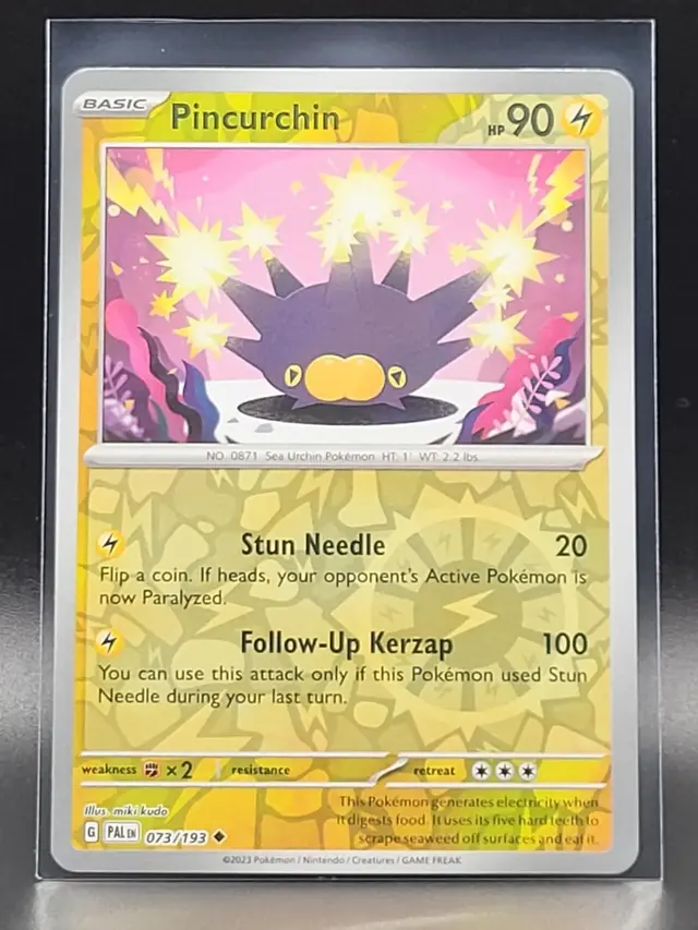 Pincurchin [Reverse Holo] - Pokemon Paldea Evolved #73