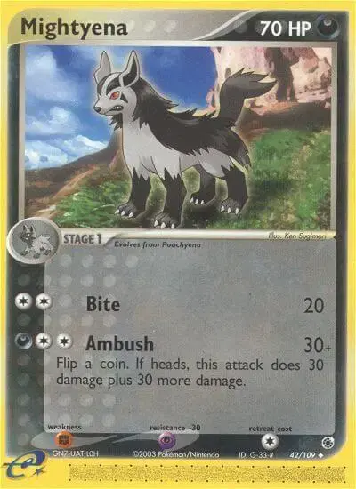 Mightyena - Pokemon Ruby & Sapphire #42
