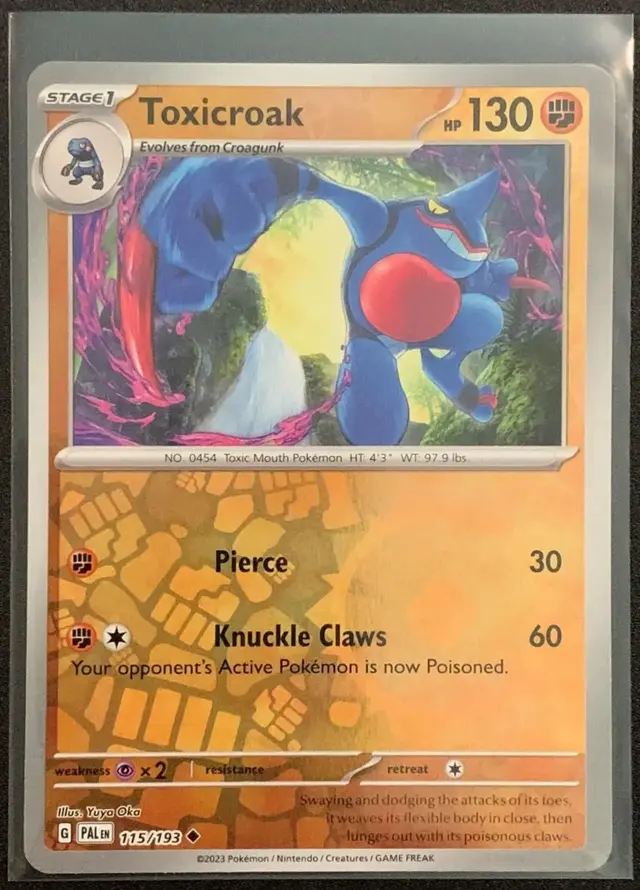 Toxicroak [Reverse Holo]
