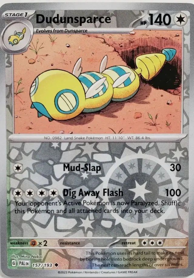 Dudunsparce [Reverse Holo]