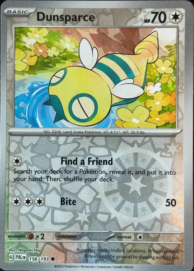 Dunsparce [Reverse Holo]