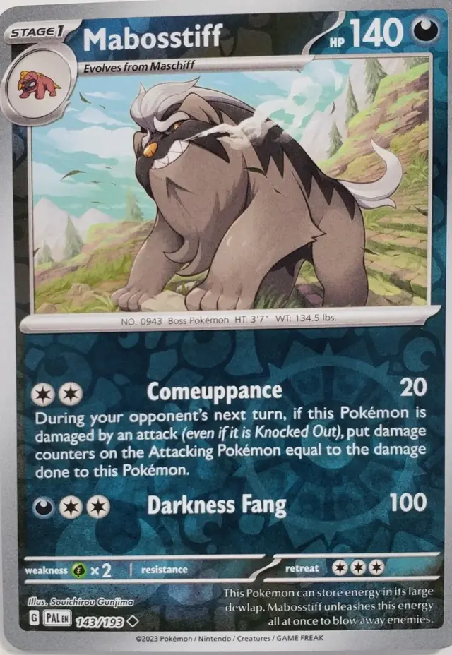 Mabosstiff [Reverse Holo]