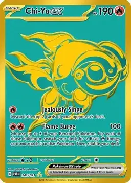 Chi-Yu ex 241 - Pokemon Paldean Fates