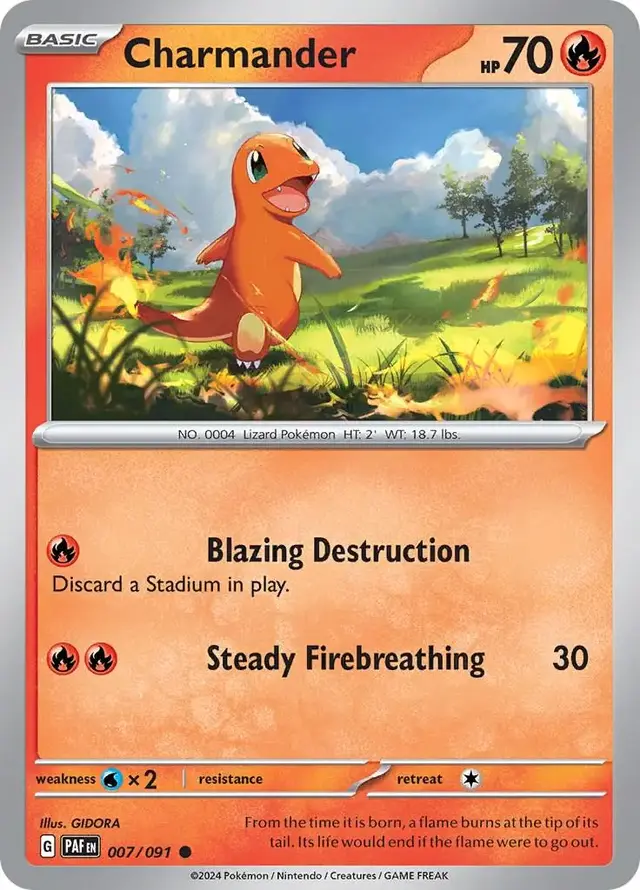 Charmander - Pokemon Paldean Fates #7