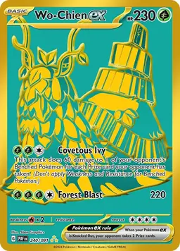 Wo-Chien ex 240 - Pokemon Paldean Fates