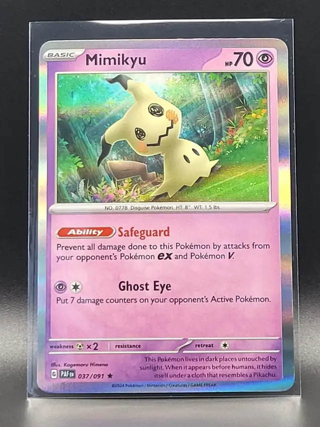 Mimikyu - Pokemon Paldean Fates #37