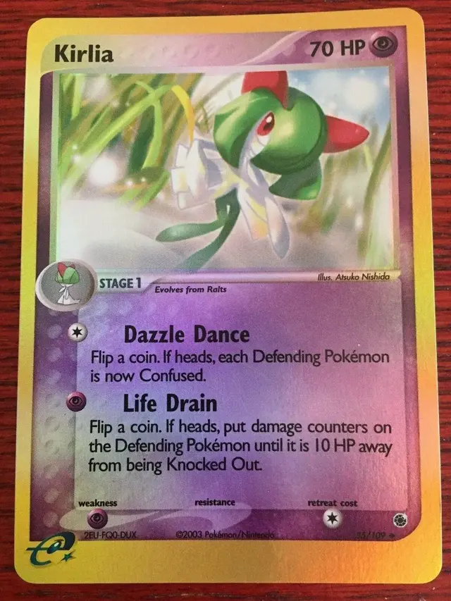 Kirlia [Reverse Holo] - Pokemon Ruby & Sapphire #35