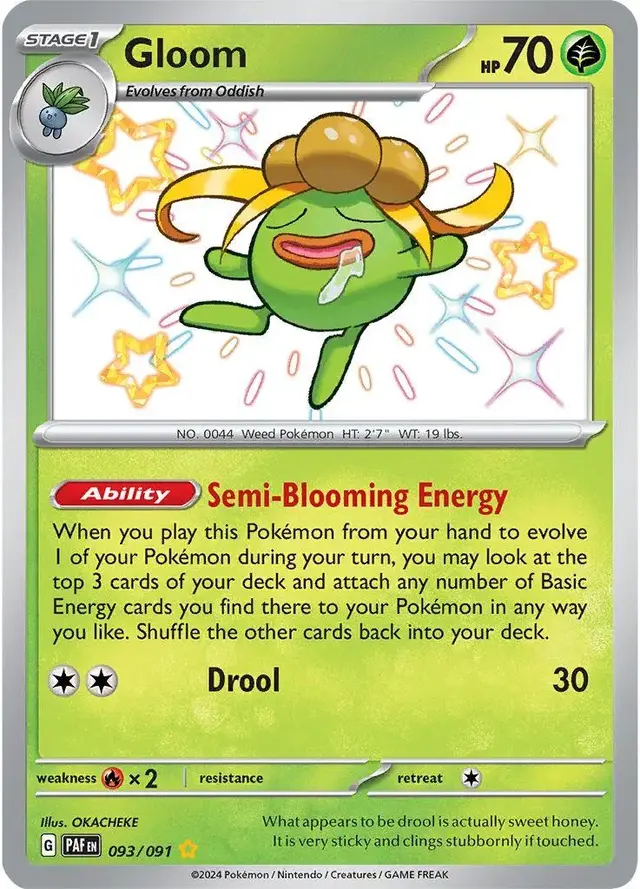Gloom - Pokemon Paldean Fates #93