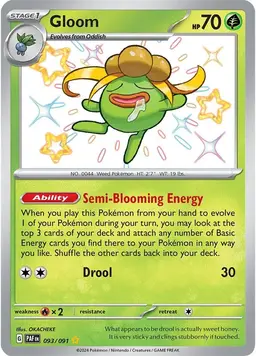 Gloom 93 - Pokemon Paldean Fates