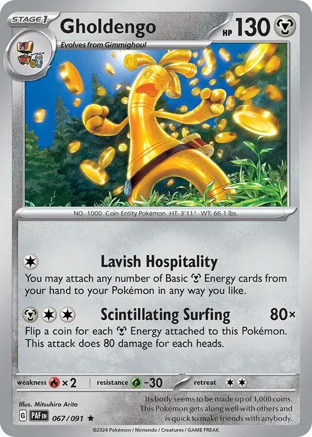 Gholdengo - Pokemon Paldean Fates #67