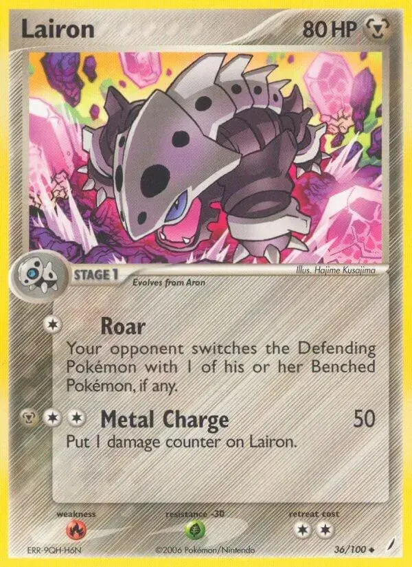 Lairon - Pokemon Ruby & Sapphire #36
