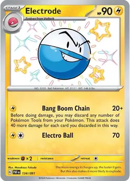 Electrode 134 - Pokemon Paldean Fates