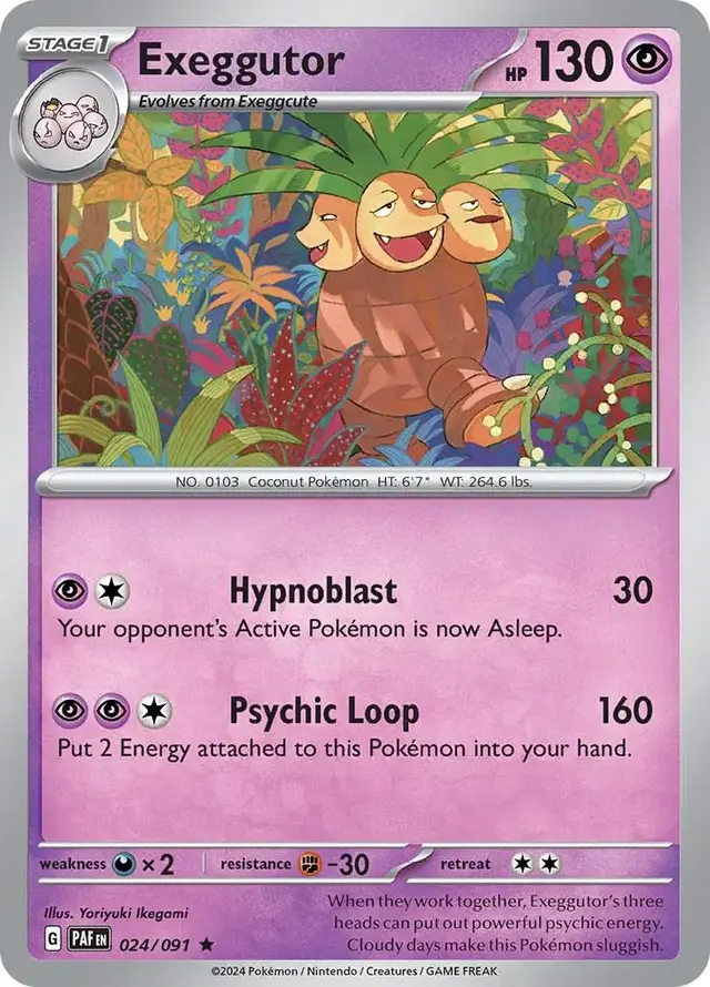 Exeggutor - Pokemon Paldean Fates #24