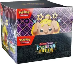 Tech Sticker Collection Display - Pokemon Paldean Fates