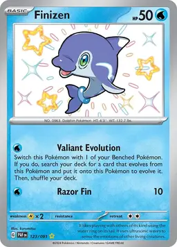 Finizen 123 - Pokemon Paldean Fates
