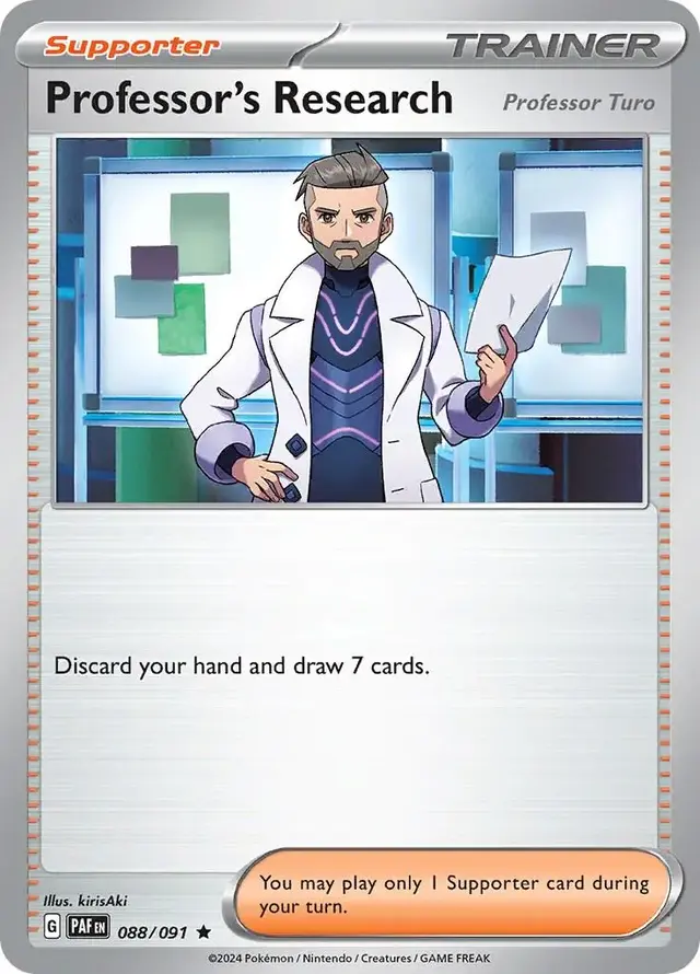 Professor's Research - Pokemon Paldean Fates #88