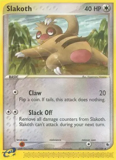 Slakoth - Pokemon Ruby & Sapphire #45
