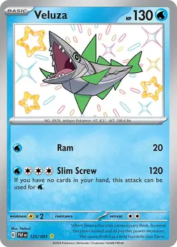 Veluza 125 - Pokemon Paldean Fates