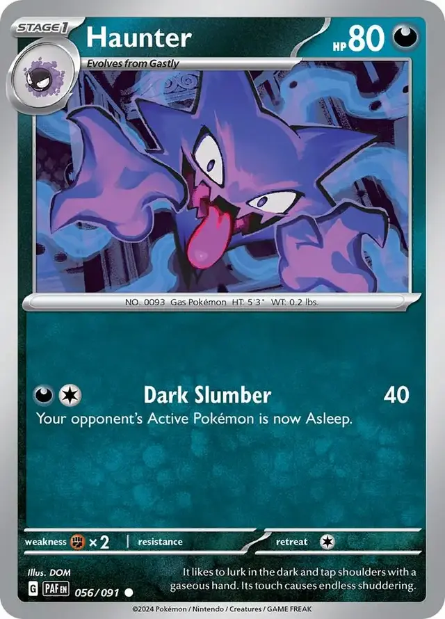 Haunter - Pokemon Paldean Fates #56