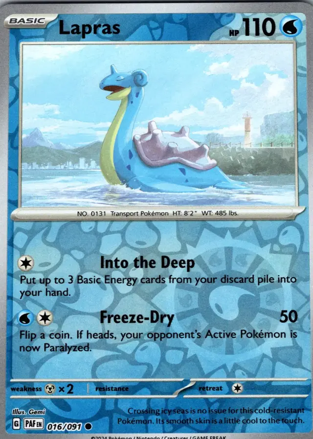 Lapras [Reverse Holo]