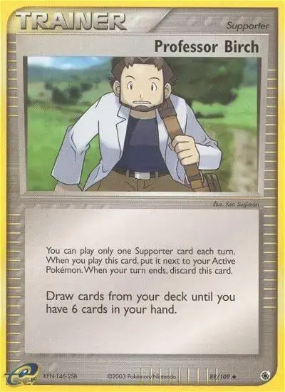 Professor Birch - Pokemon Ruby & Sapphire #89