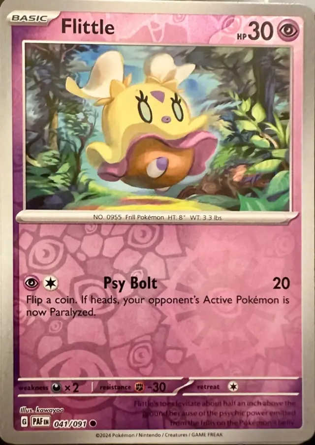 Flittle [Reverse Holo] - Pokemon Paldean Fates #41