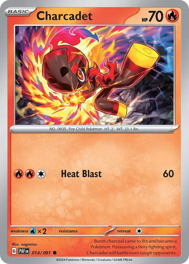 Charcadet - Pokemon Paldean Fates #14