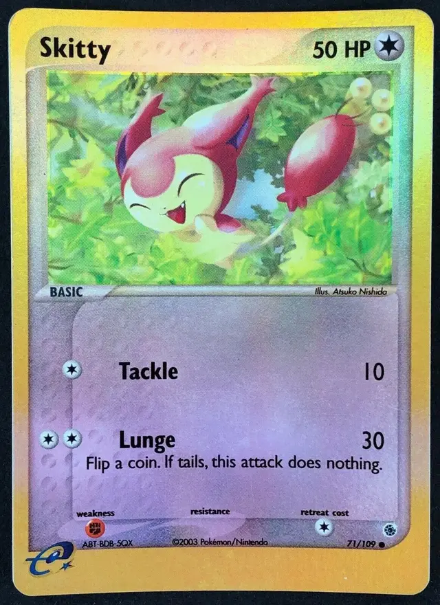 Skitty [Reverse Holo] - Pokemon Ruby & Sapphire #71