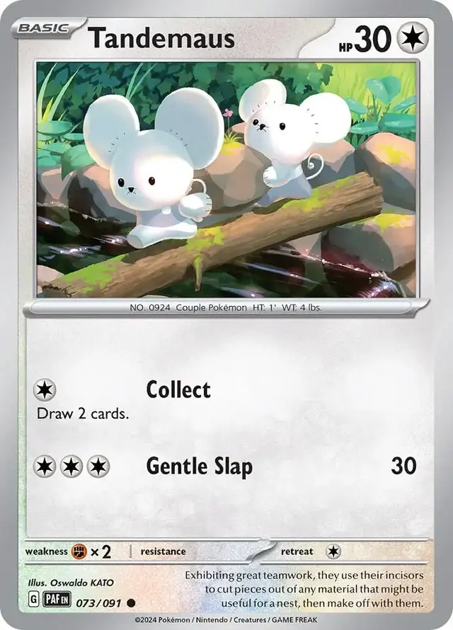 Tandemaus - Pokemon Paldean Fates #73