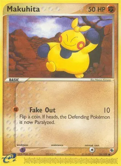 Makuhita - Pokemon Ruby & Sapphire #58