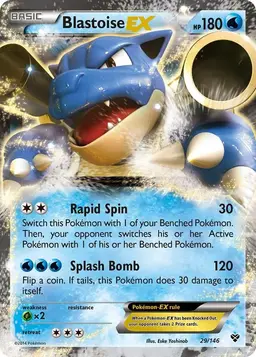 Blastoise EX 29 - Pokemon XY