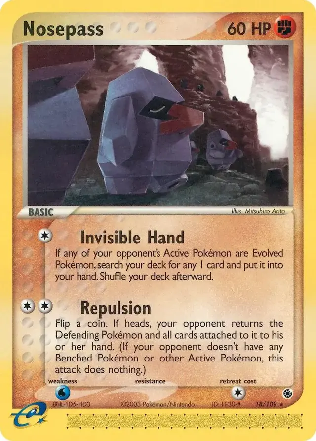 Nosepass - Pokemon Ruby & Sapphire #18