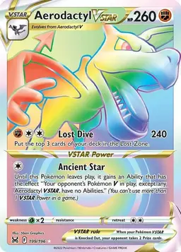 Aerodactyl VSTAR 199 - Pokemon Lost Origin