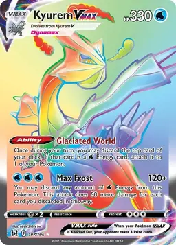 Kyurem VMAX 197 - Pokemon Lost Origin