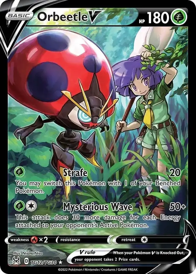 Orbeetle V - Pokemon Lost Origin #TG12