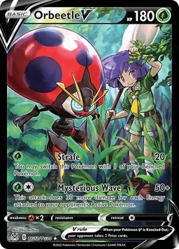 Orbeetle V - Pokemon Lost Origin