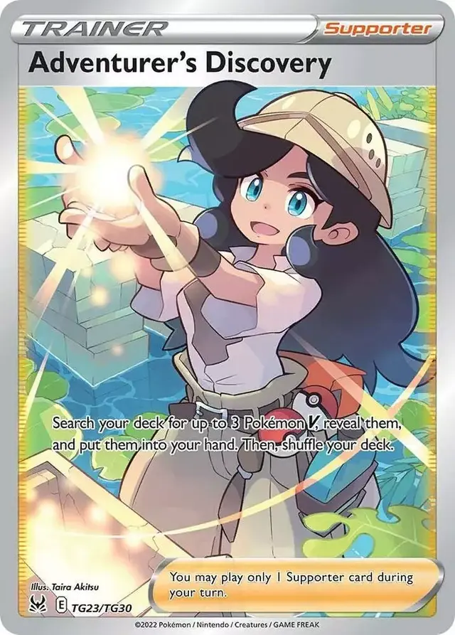 Adventurer's Discovery - Pokemon Lost Origin #TG23