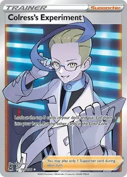 Colress's Experiment 190 - Pokemon Lost Origin