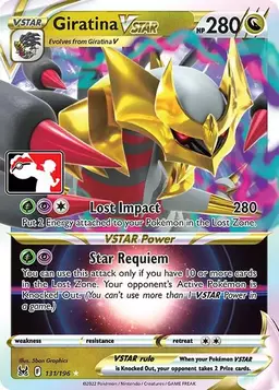 Girantina VSTAR [Prize Pack] 131 - Pokemon Prize Pack Series