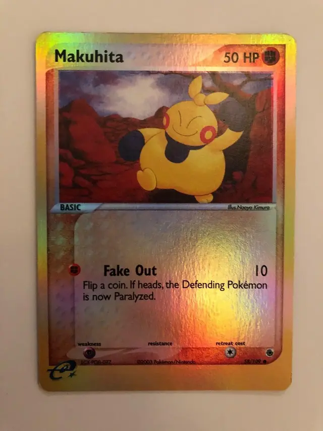Makuhita [Reverse Holo] - Pokemon Ruby & Sapphire #58