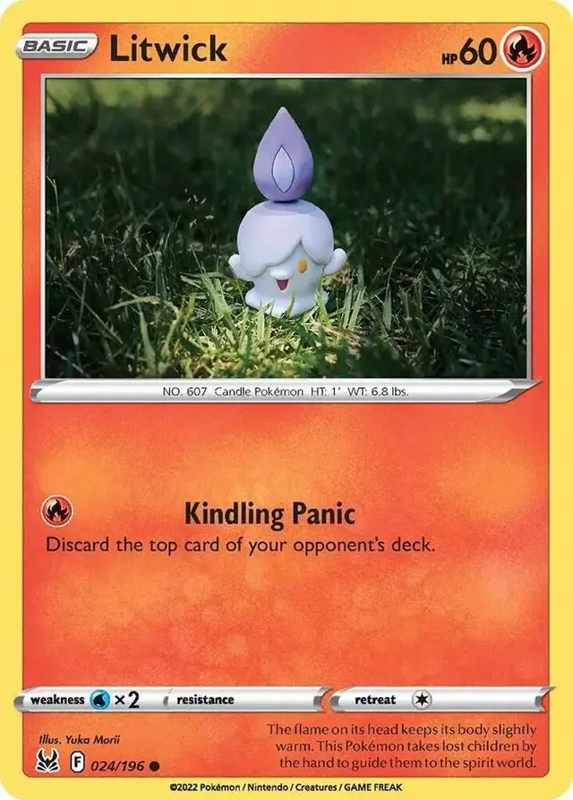 Litwick - Pokemon Lost Origin #24