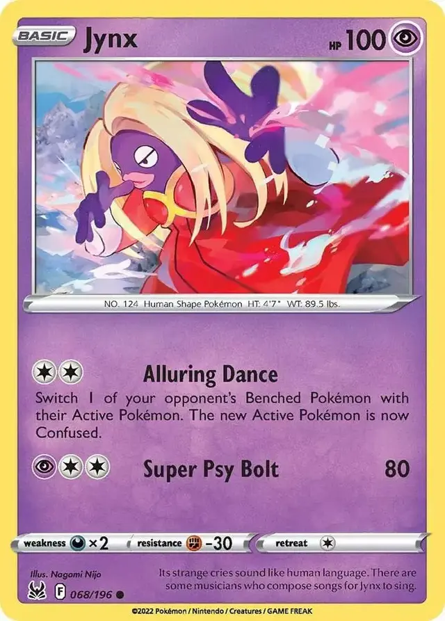 Jynx - Pokemon Lost Origin #68