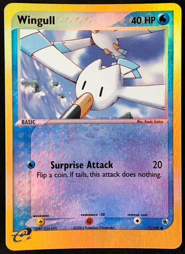 Wingull [Reverse Holo] - Pokemon Ruby & Sapphire #77