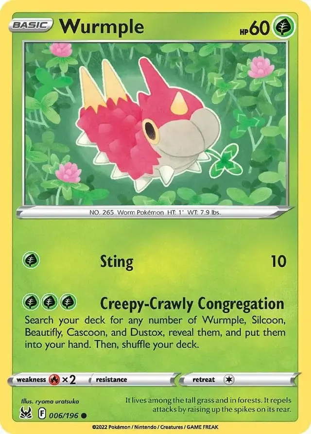 Wurmple - Pokemon Lost Origin #6