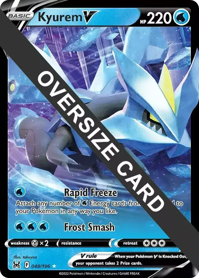 Kyurem V [Jumbo] - Pokemon Lost Origin #48