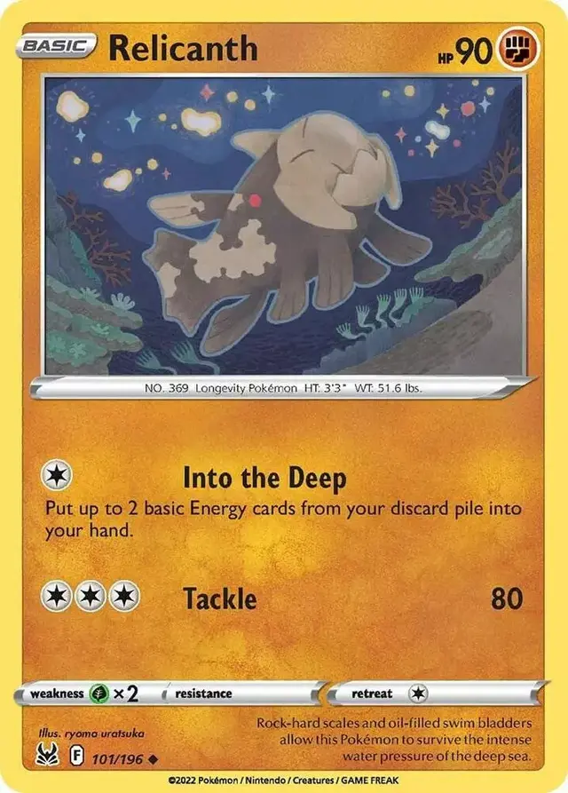 Relicanth [Reverse Holo]
