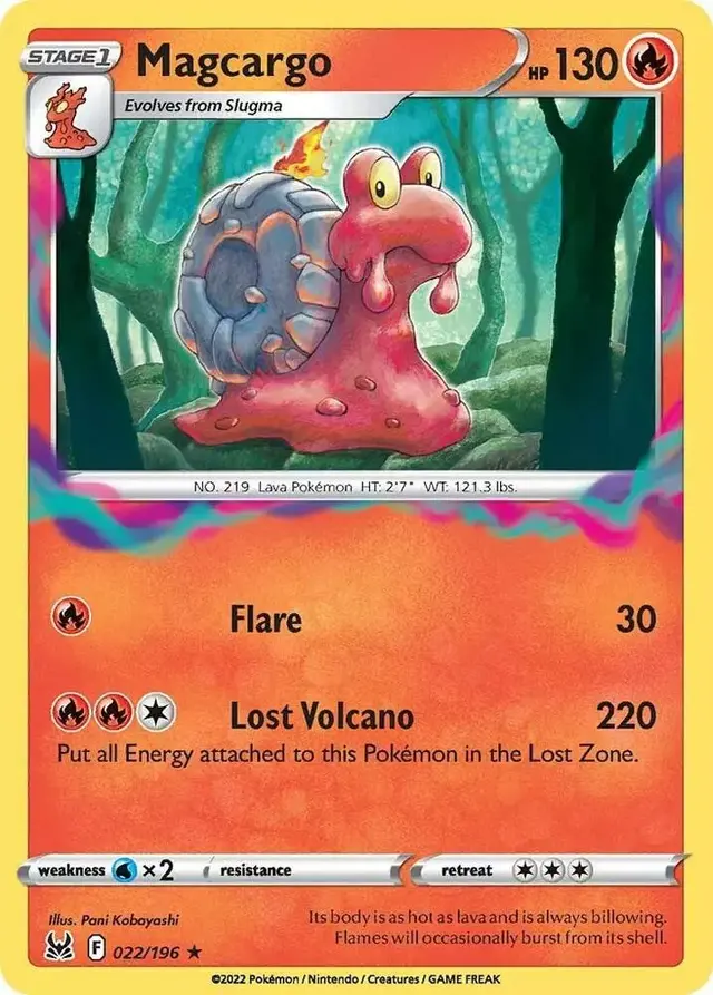 Magcargo - Pokemon Lost Origin #22